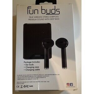 Wireless Pro Black Fun Buds (EBP-Black)